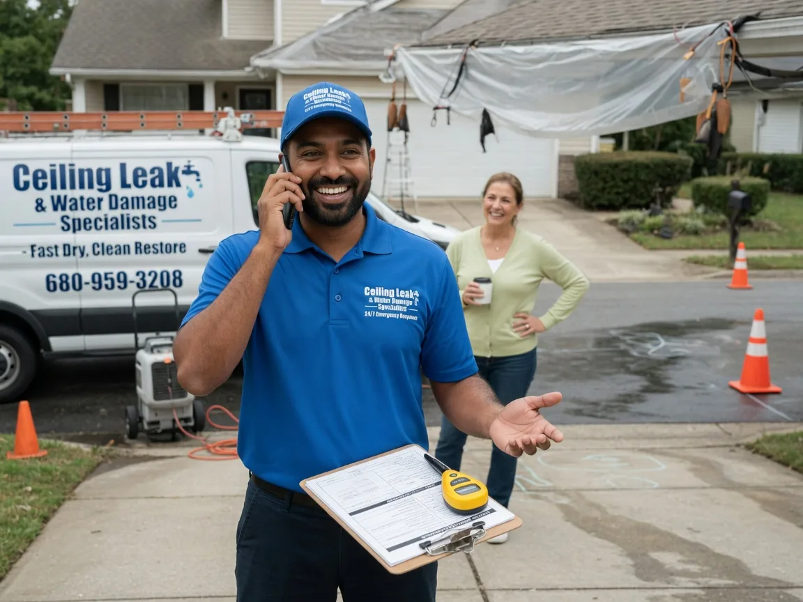 Ceiling Leak Cleanup Shelbyville, KY FAQs